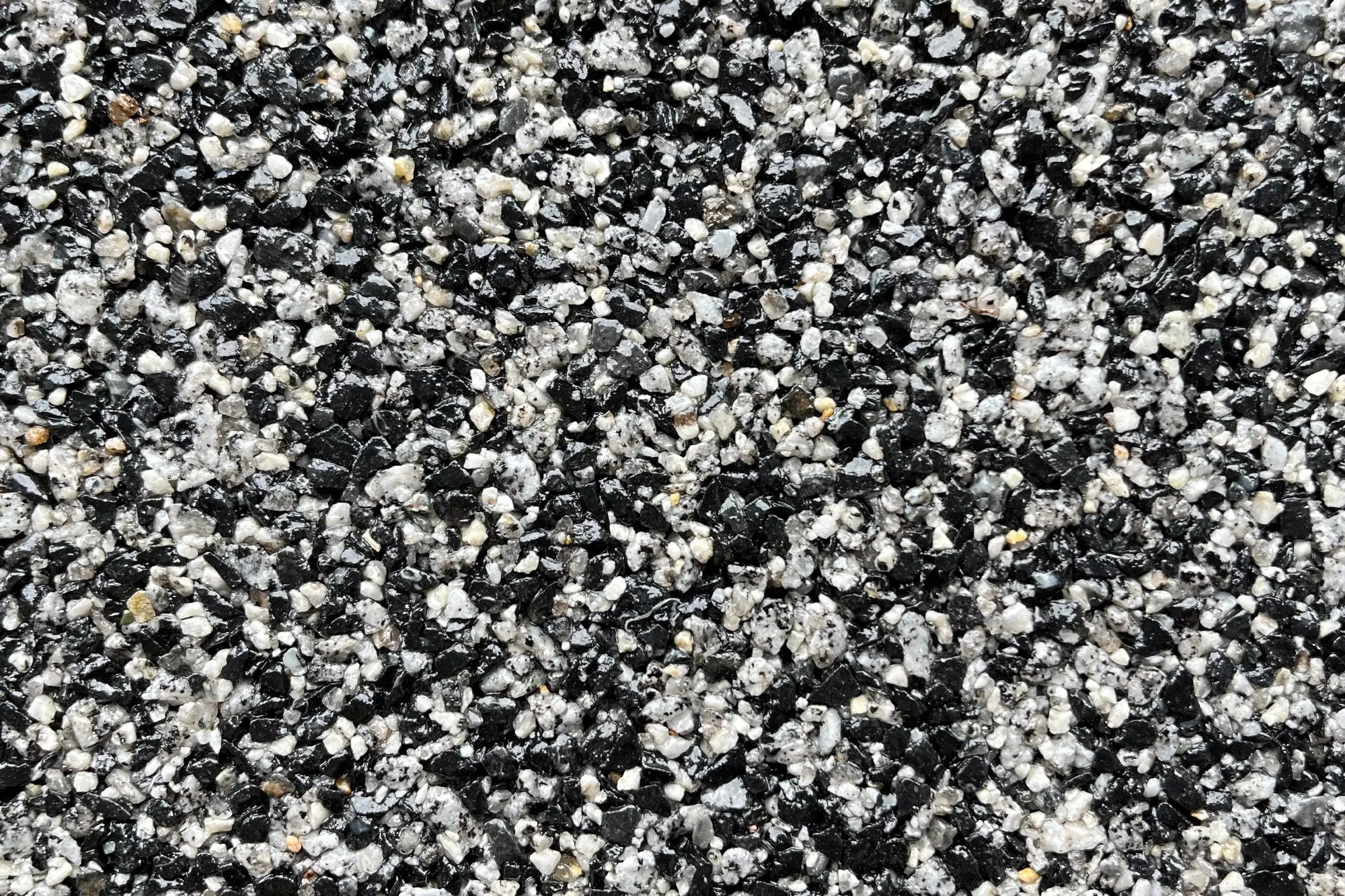 Resin Mix Sample: Black Granite